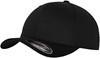Flexfit FX6277 Wooly Combed Cap - Black/Black - Youth - thumbnail