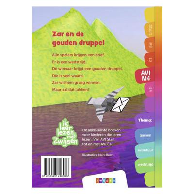 Zwijsen Boek AVI M4 Zar en de Gouden Druppel Zwijsen Boek AVI M4 Zar en de Gouden Druppel