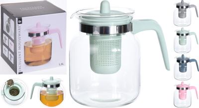 Theepot glas 1,5 Liter