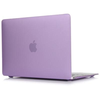 Laptop matte stijl beschermende case voor MacBook Air 13 3 inch A1932 (2018) (paars)