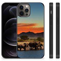 iPhone 12 Pro Max Back Cover Olifanten - thumbnail