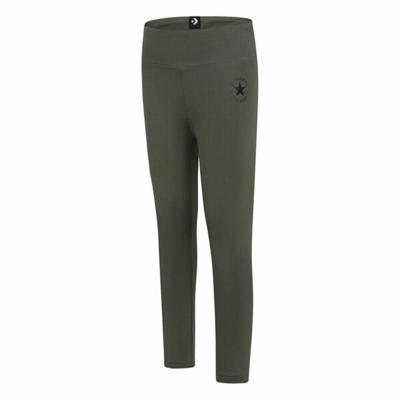 Sportleggings voor Kinderen Converse Chuck Patch High Rise Groen - Maat: 13-15 Jaar