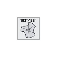 Alpen 0239701040100 Kegelverzinkboor 10.40 mm Cilinderschacht 1 stuk(s) - thumbnail