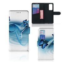 Huawei P40 Pro | Telefoonhoesje | Met pasjeshouder | Vlinders - thumbnail