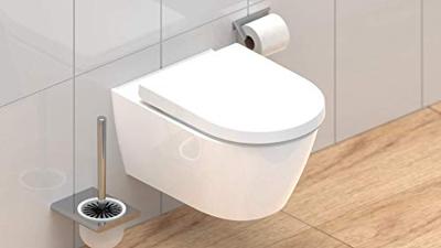 Toiletzitting Schutte White Duroplast Met Soft Close En Quick Release D-Vorm Gelakt Wit Schütte