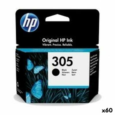 Originele inkt cartridge HP 305 Zwart (60 Stuks)