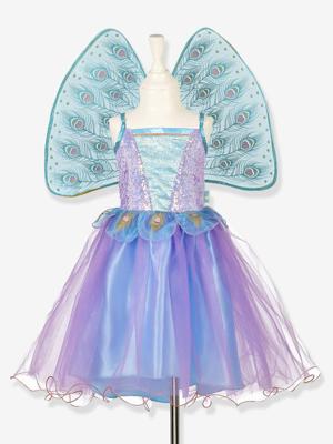 Tamara vermomming: jurk + pauwvleugels SOUZA blauw Tamara vermomming: jurk + pauwvleugels SOUZA blauw