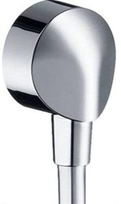 Hansgrohe Muuraansluitbocht FixFit E Zonder Terugslagklep Chroom Hansgrohe Muuraansluitbocht FixFit E Zonder Terugslagklep Chroom