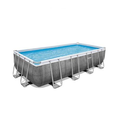 Bestway Zwembadset Power Steel rechthoekig 549x274x122 cm