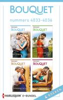 Bouquet e-bundel nummers 4033 - 4036 - Susan Stephens, Cathy Williams, Natalie Anderson, Jane Porter - ebook - thumbnail