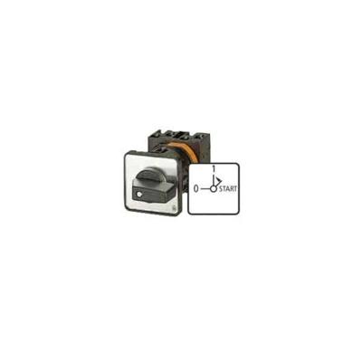 Eaton 022248 T0-1-15511/EZ AAN/UIT-toets Voor frontbevestiging Knevel Zwart 1 x 90 ° 1 stuk(s) Piece