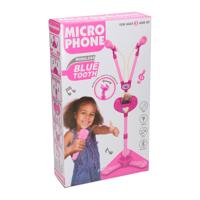 Duo Microfoonstandaard met Licht en Geluid met Bluetooth - thumbnail