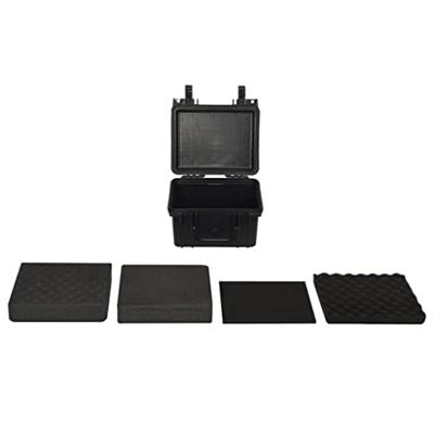 VidaXL Flightcase draagbaar 27x25x18 cm pp zwart
