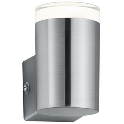 LED Tuinverlichting - Tuinlamp - Trion Arinat - Wand - 4W - Warm Wit 3000K - Rond - Mat Nikkel - Aluminium LED Tuinverlichting - Tuinlamp - Trion Arinat - Wand - 4W - Warm Wit 3000K - Rond - Mat Nikkel - Aluminium