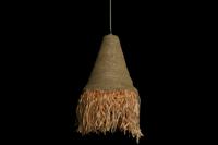 Plafondlamp DKD Home Decor Natuurlijk Ijzer 50 W Jute (44 x 44 x 67 cm) - thumbnail