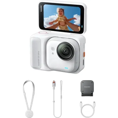 Insta360 GO Ultra Standard Bundle Arctic White