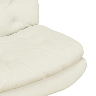 Draaibare Relaxstoel met kussen Anders Crme 63 x 75 x 76 cm Fluweel - thumbnail