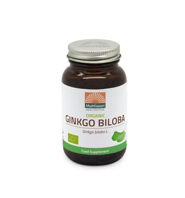 Mattisson HealthStyle Biologische Ginkgo Biloba Capsules