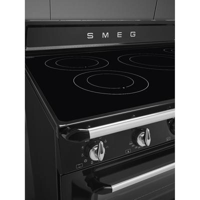 Smeg TR90IBL9 fornuis Range-fornuis Antraciet, Roestvrijstaal Zone van inductiekookplaat A
