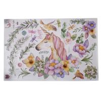 Mondoni Unicorns Muursticker - thumbnail