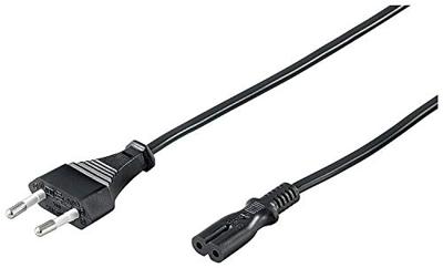 Gembird PC-184/2 electriciteitssnoer Zwart 1,8 m Netstekker type C C8 stekker