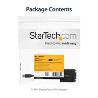Mini DisplayPort naar DVI-Adapter Startech MDP2DVI Zwart 0,13 m - thumbnail