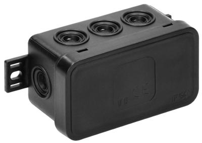 Orno Kabeldoos IP54 zwart smal 80x45x41mm - 4034050 Orno Kabeldoos IP54 zwart smal 80x45x41mm - 4034050