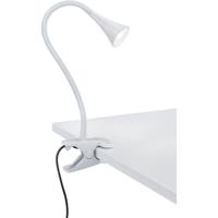 LED Klemlamp 3W - Warm Wit 3000K - Glanzend Wit Kunststof - thumbnail