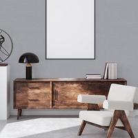 Livingwalls Famous Garden - Grijs - Structuur - 393519 - thumbnail