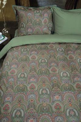 Pip Studio Little Jabali Groen kussensloop