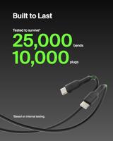 USB-C-kabel Belkin CAB003BT2MBK Zwart 2 m - thumbnail