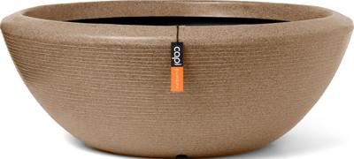 Schaal laag Arc Granite 153 x 56 warm taupe bloempot Capi Europe - Capi europe