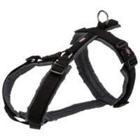 Trixie hondentuig premium trekking rood / grijs - thumbnail