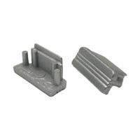 Einddop voor aluminium glans Surface 10 Ledstrip profielen - per 2 stuks - thumbnail