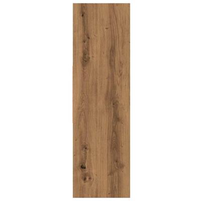 Boekenkast 97,5x29,5x100 cm bewerkt hout artisanaal eikenkleur