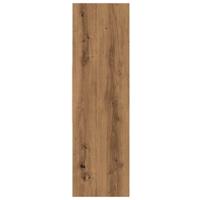 Boekenkast 97,5x29,5x100 cm bewerkt hout artisanaal eikenkleur - thumbnail