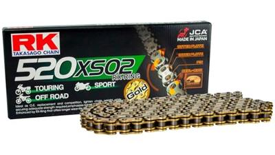 RK Chain 520 xso2 110 c gold/gold open