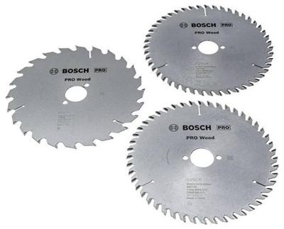 Bosch Accessoires pro wood cirkelzaagbladen | 190 mm | 3 stuks - 2608644731 Bosch Accessoires pro wood cirkelzaagbladen | 190 mm | 3 stuks - 2608644731