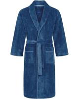 Morgenstern Morgenstern Bo Heren Badjas marine/blau XL - thumbnail