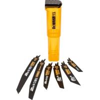 DeWALT DT2440L 6-delige set reciprozaagbladen in stevige opbergcassette - thumbnail