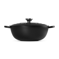LE CREUSET - Signature - Marmite 28cm 4,90l Matzwart - thumbnail
