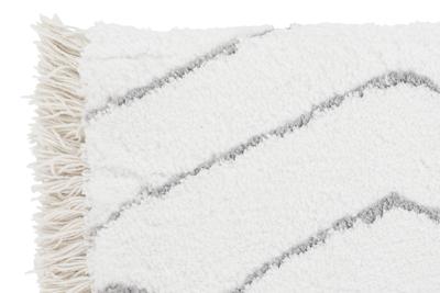 Tapijt DKD Home Decor Wit Grijs Ruiten Scandi Ø 9,4 cm 120 x 180 x 3 cm Tapijt DKD Home Decor Wit Grijs Ruiten Scandi Ø 9,4 cm 120 x 180 x 3 cm