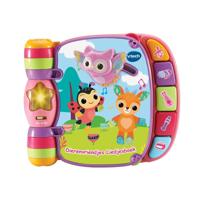 VTech Baby dierenvriendjes liedjesboek - roze - thumbnail