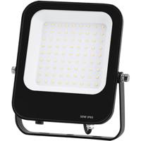 LED Bouwlamp 50W - Schijnwerper 6500K - Waterdicht IP65 - Mat Zwart - thumbnail