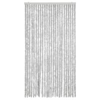 Vliegengordijn 100x220 cm chenille grijs - thumbnail