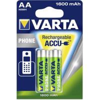 Oplaadbare NiMH Batterij AA 1.2 V 1600 mAh 2-Blister - thumbnail