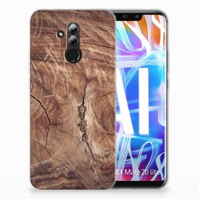 Huawei Mate 20 Lite | Bumper Hoesje | Tree Trunk