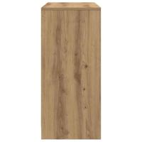 Dressoir lade 80x34x76 cm spaanplaat artisanaal eikenkleurig - thumbnail