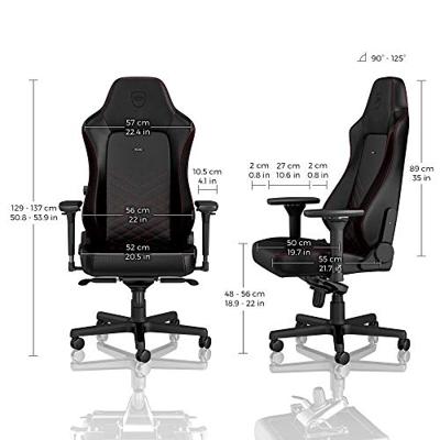 Noblechairs Hero zwart/rood