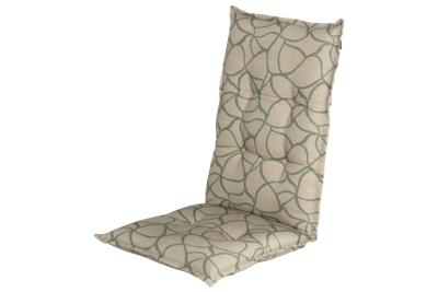 Hartman Tuinkussen 'Pearl' t.b.v. Tuinstoel hoge rug, kleur Groen
